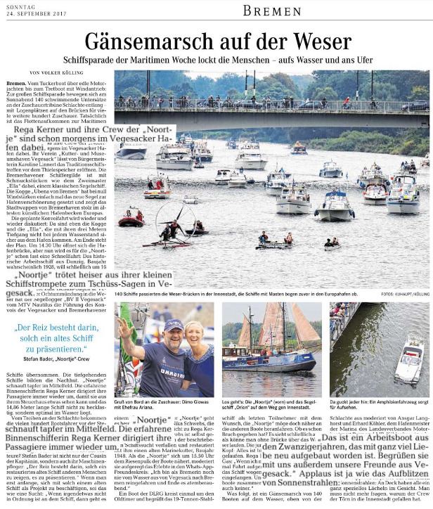 Niederländische Rezenzion zu Schiffschwein Spekje