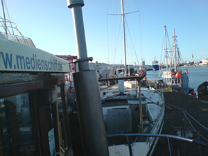 Aussicht über den Fischereihafen Bremerhaven